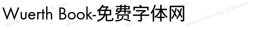 Wuerth Book字体转换